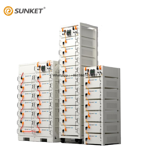 Energy Storage Rack - Solarenergie-Speicher Hochspannungs-Rack-Montierter Festkörper-LiFePO4 Lithium-Eisenphosphat-Batteriepack 20-77kWh 6000