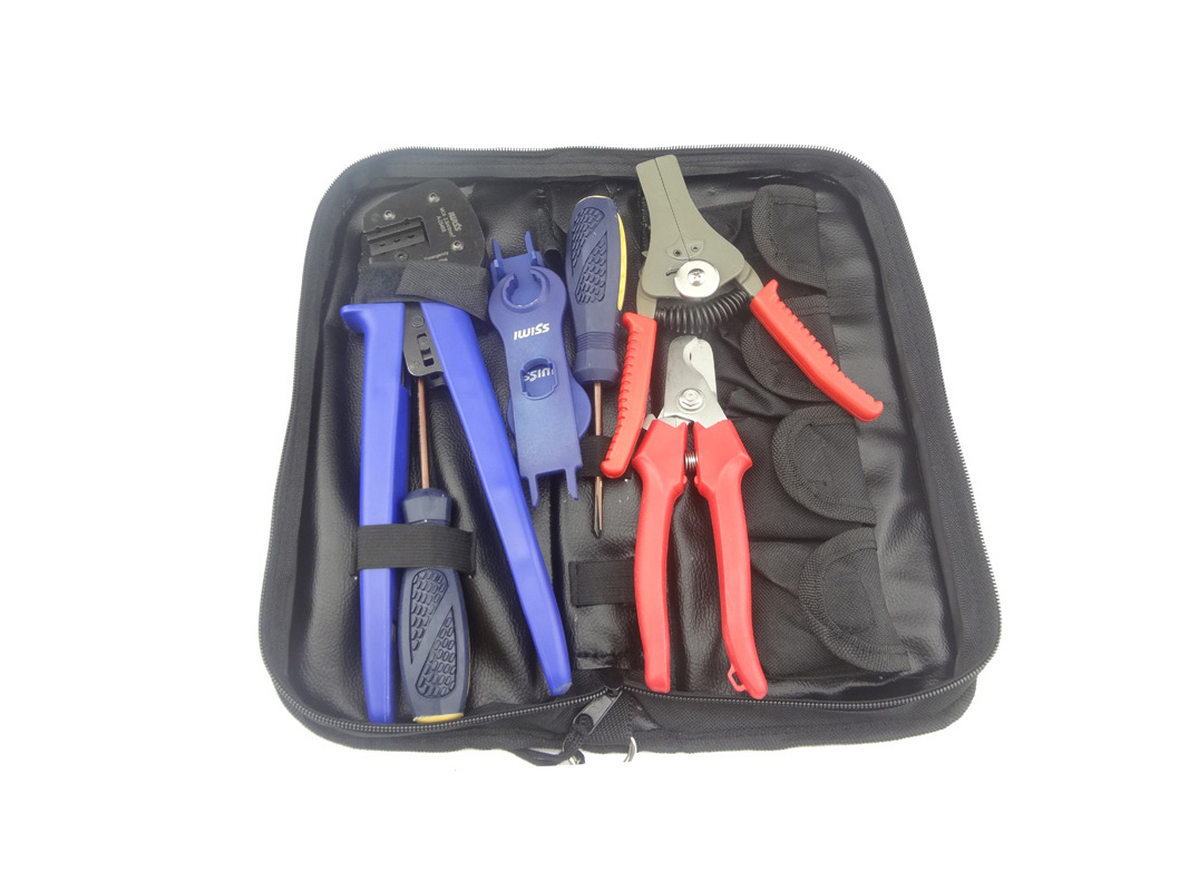 Mc4 Crimping Tool - Crimpwerkzeug-Set mit PV-Crimper für MC3 M-C4-Stecker,