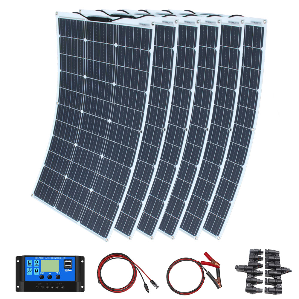 Rv Solar Kit 400W - Solarpanel-Set 100W 200W 300W 400W 500W