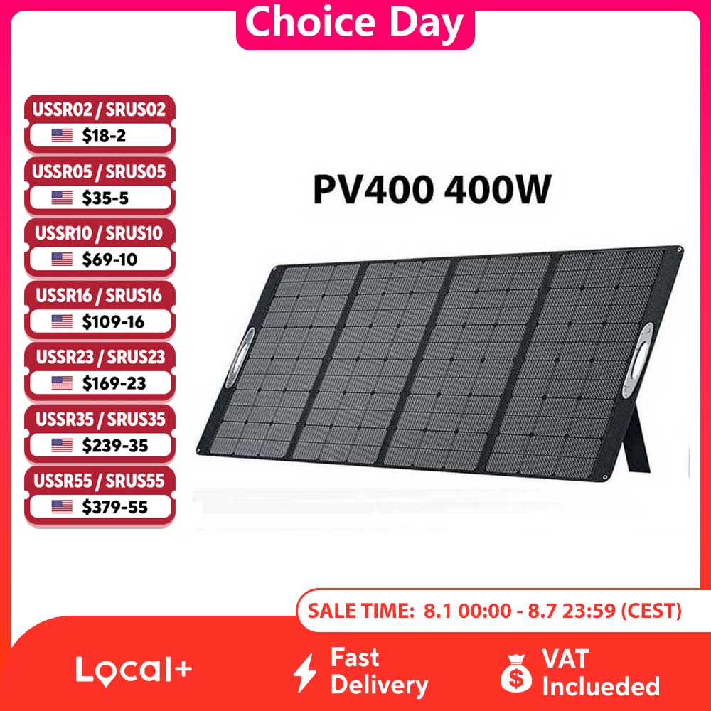 Rv Solar Kit 400W - OUKITEL PV400 Tragbares Solarpanel 400W für