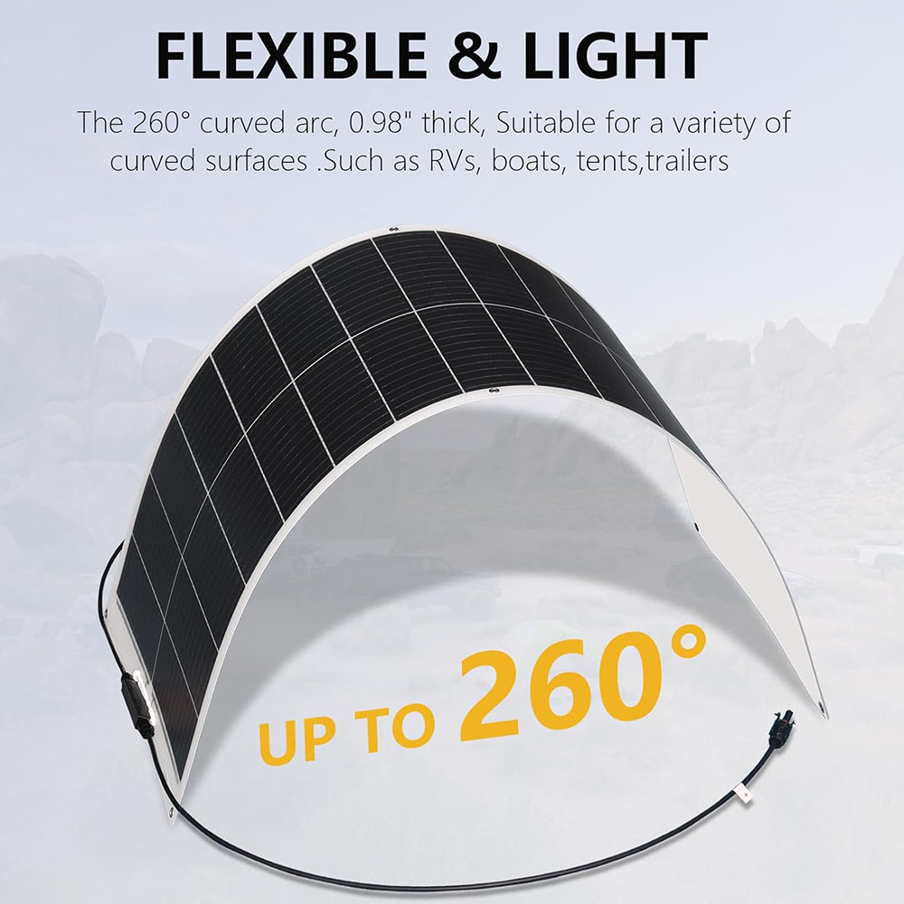 500W 400W 200W 100W Flexibles  – Rv Solar Kit 400W Bewertung und Preis