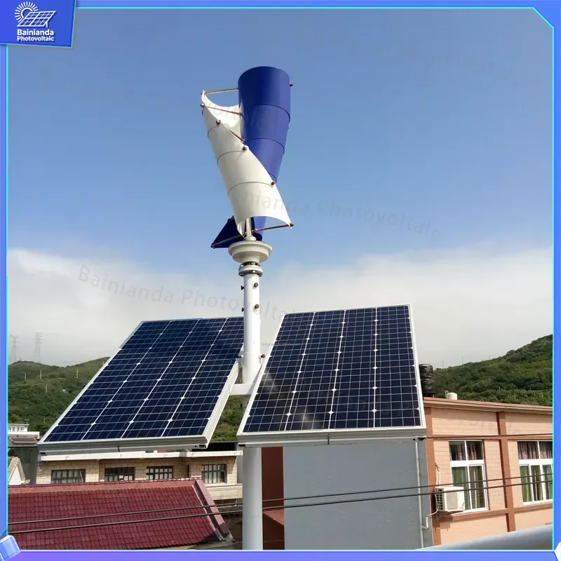 Vertikale Achsen-Windturbine 1 – Rv Solar Kit 400W Bewertung und Preis